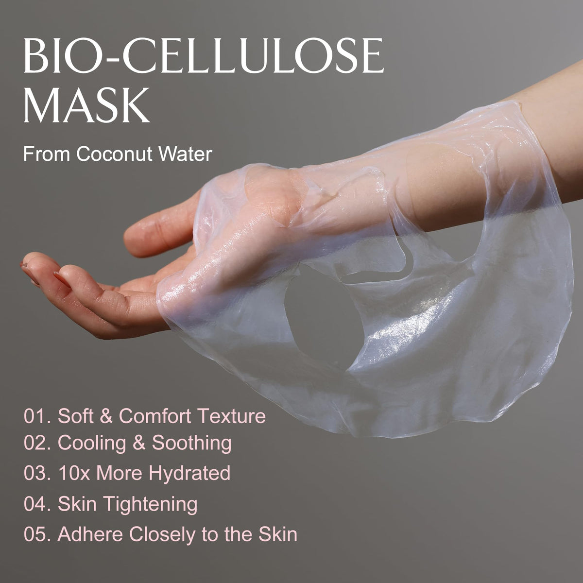 LA MUSE liquid serum on fingertip demonstrating concentrated hydration