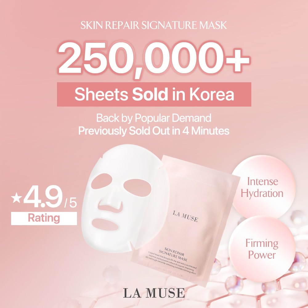 LA MUSE close-up of biocellulose sheet texture for better serum delivery