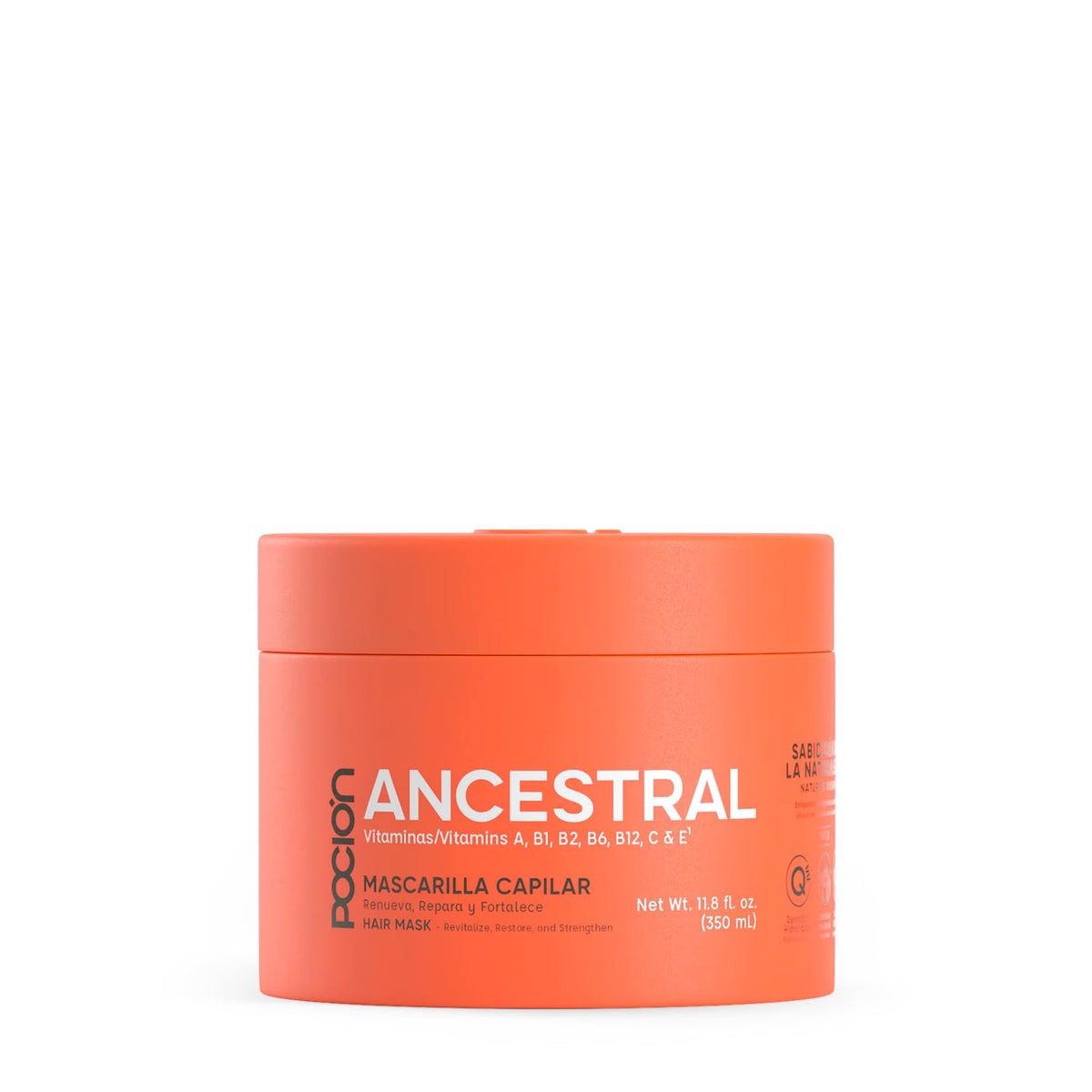 La Pocion dual styling cream in hand demonstrating smooth application