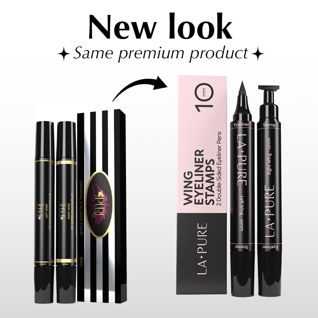 LA PURE close view of double-sided pen highlighting convenience and no-dip design