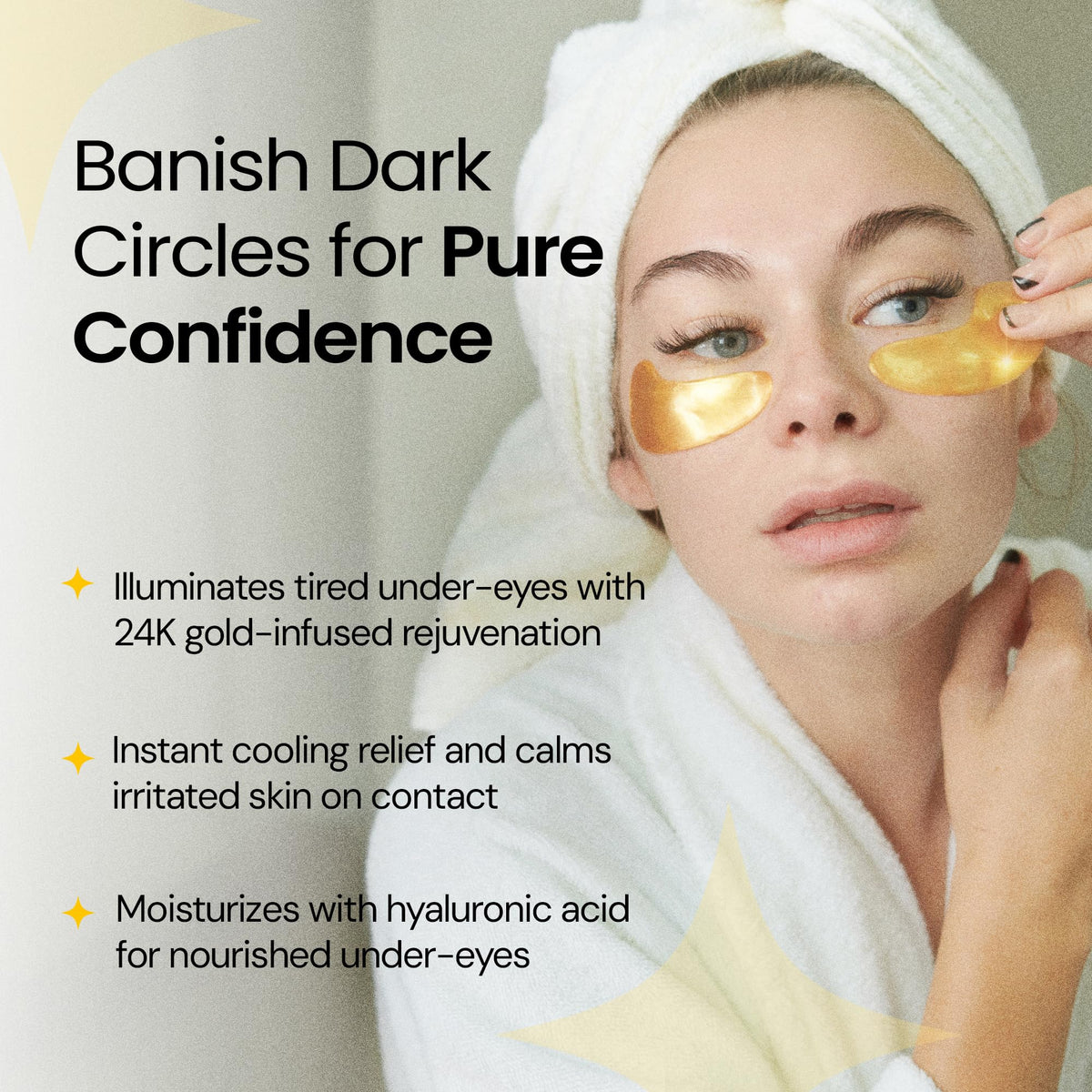 LA PURE close-up gel texture highlighting moisture delivery
