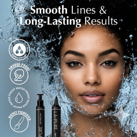 LA PURE two pens labeled left and right for matched cat-eye wings