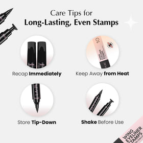 LA PURE styling in a makeup bag for everyday portability and touch-ups