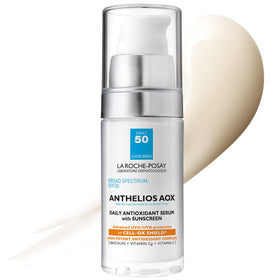 La Roche-Posay Anthelios AOX front packaging shows SPF 50 protection benefits