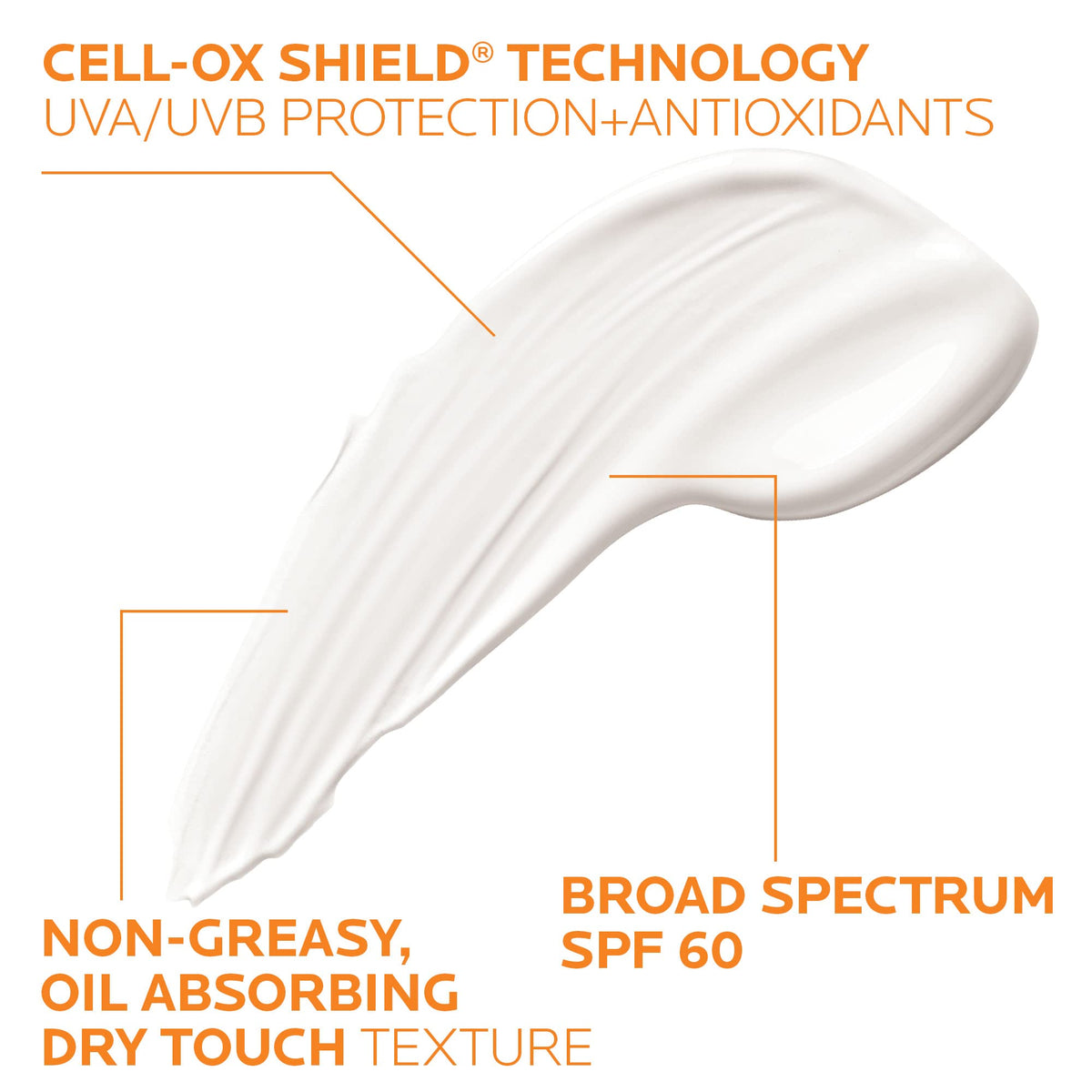 La Roche-Posay applying sunscreen to face demonstrating lightweight layer