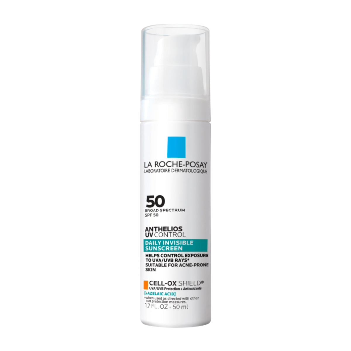 La Roche-Posay Anthelios front packaging showing product and SPF benefit
