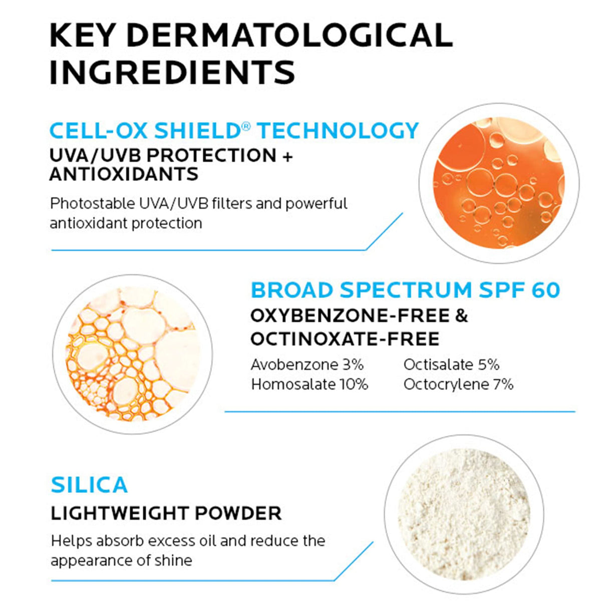 La Roche-Posay in-hand application demonstrating smooth spreadability and matte finish