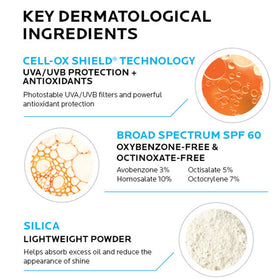 La Roche-Posay in-hand application demonstrating smooth spreadability and matte finish