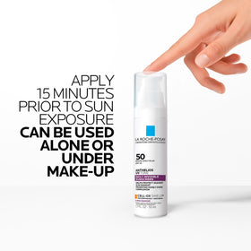 La Roche-Posay ingredients label close-up showing niacinamide inclusion
