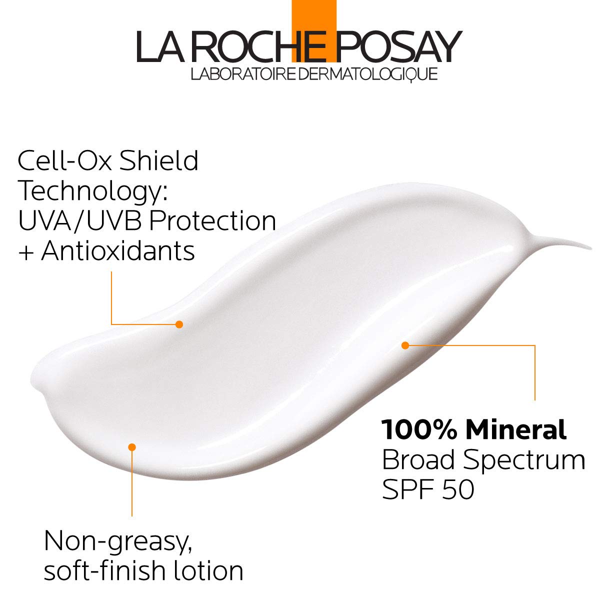 La Roche-Posay applied on hand to show easy blending and soft finish