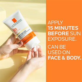 La Roche-Posay ingredient label close-up highlighting mineral filters