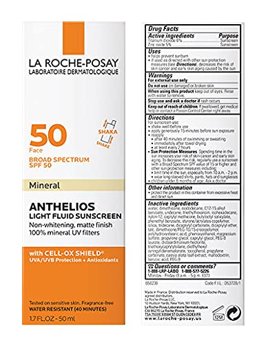 La Roche-Posay held in hand for size comparison showing travel-friendly volume