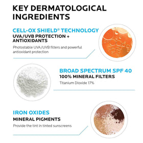 La Roche-Posay texture close-up demonstrating lightweight matte absorbency