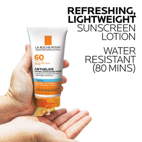 La Roche-Posay watery texture on hand showing fast absorption and cooling