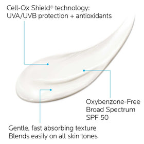 La Roche-Posay application on child forearm showing smooth blend benefit