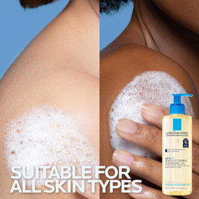 La Roche-Posay gentle on baby scalp illustrating mild, family-friendly cleansing
