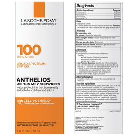 La Roche-Posay in beach setting protecting skin during outdoor activity