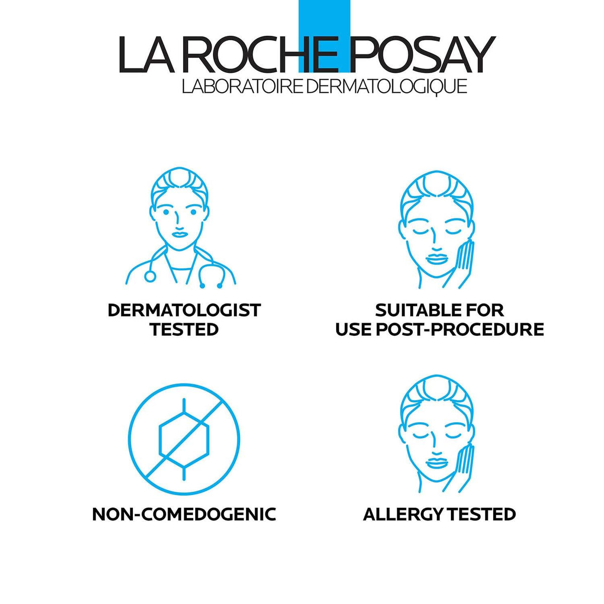 La Roche-Posay applied on hands to soothe dryness and restore skin barrier