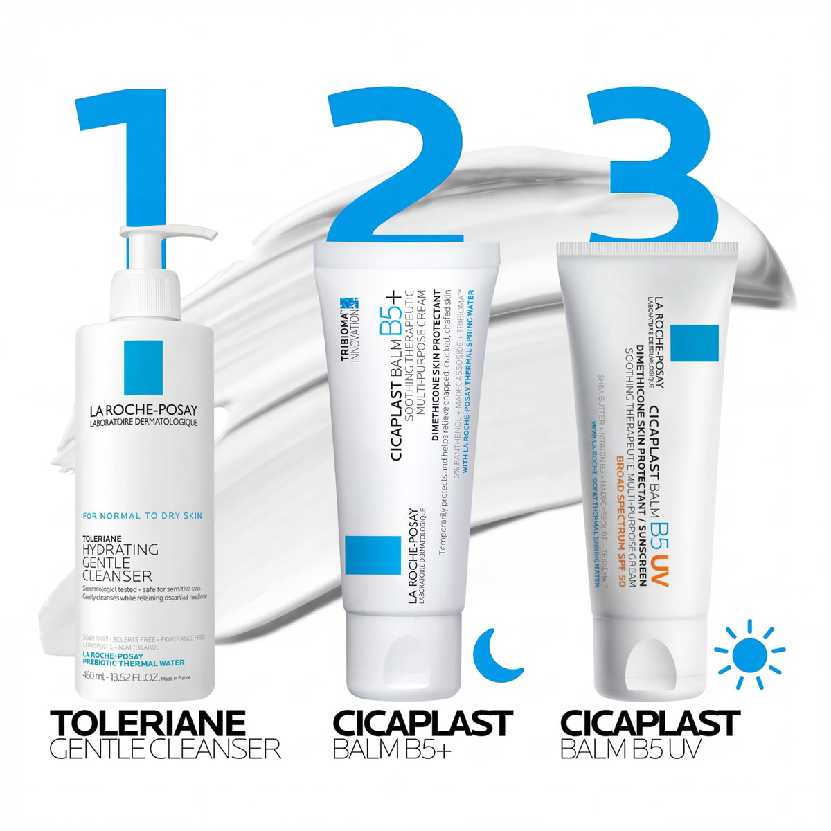La Roche-Posay used on a baby diaper area to protect and seal out wetness