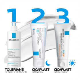 La Roche-Posay used on a baby diaper area to protect and seal out wetness