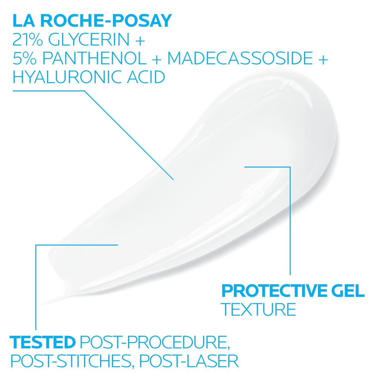 La Roche-Posay tube close-up label highlighting product name and usage