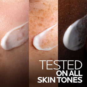 La Roche-Posay cream being dispensed from tube showing lightweight finish