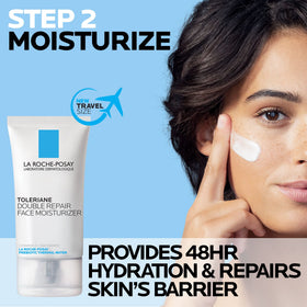 La Roche-Posay Double Repair 40ml tube close-up showing label and compact design