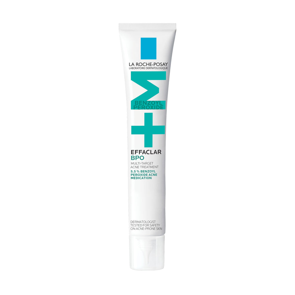 La Roche-Posay Effaclar BPO front packaging showing product benefits