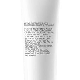 La Roche-Posay Effaclar BPO recyclable packaging detail indicating sustainable info