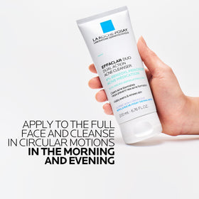 La Roche-Posay before and after skin improvement visual comparison