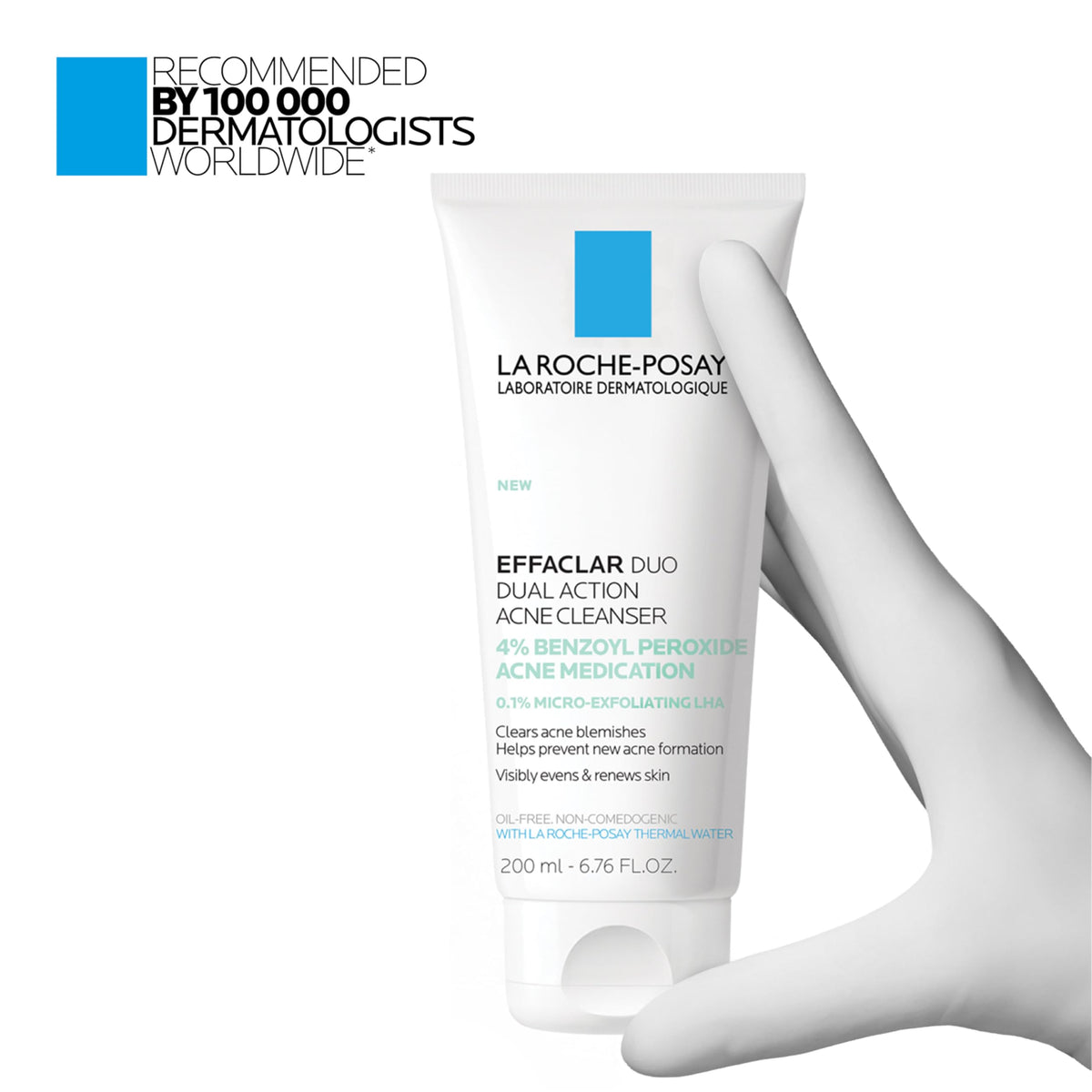 La Roche-Posay product in bathroom lifestyle scene for daily use