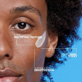 La Roche-Posay Effaclar Mat open cap with lightweight cream texture for fast absorption