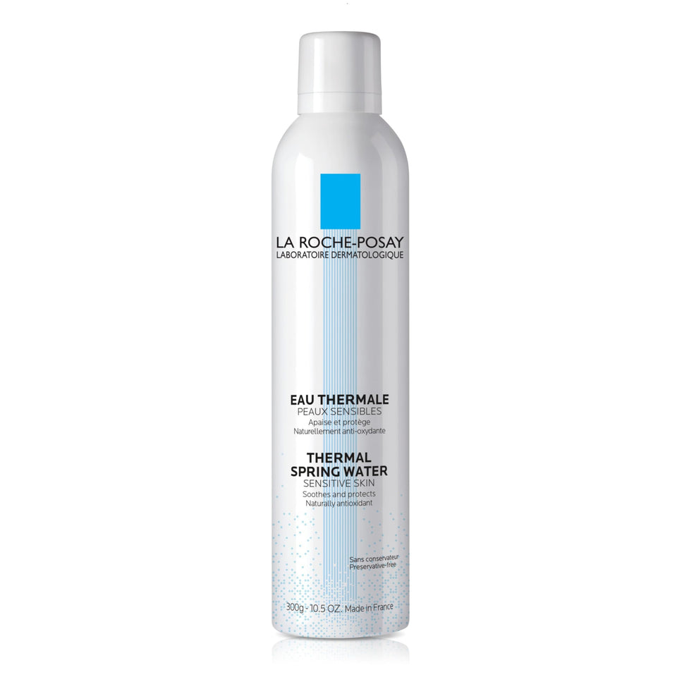 La Roche-Posay front packaging showing calming thermal water benefits