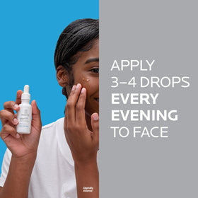 La Roche-Posay close-up serum drop highlighting texture for smooth skin