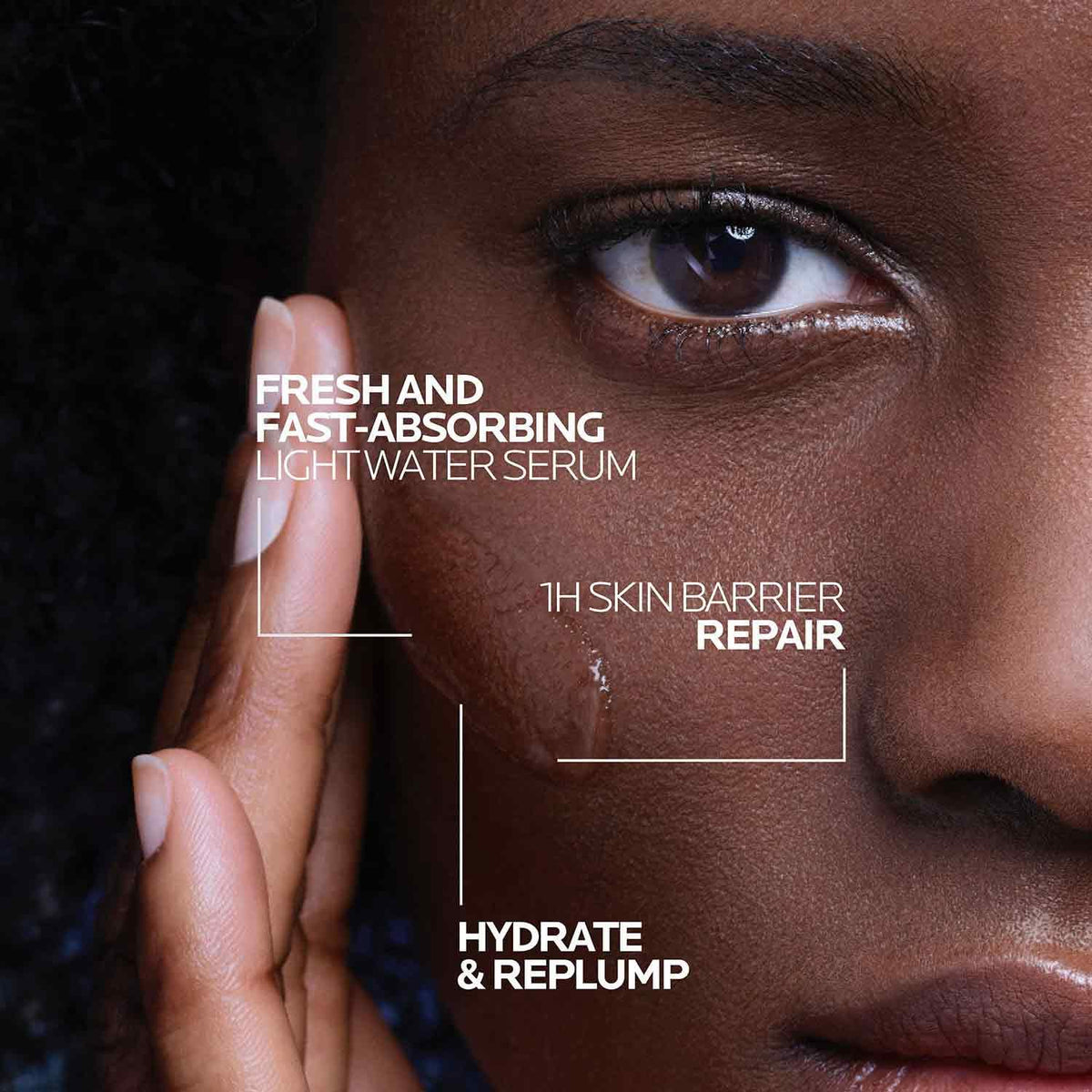 La Roche-Posay label close-up highlighting ingredients and clinical focus