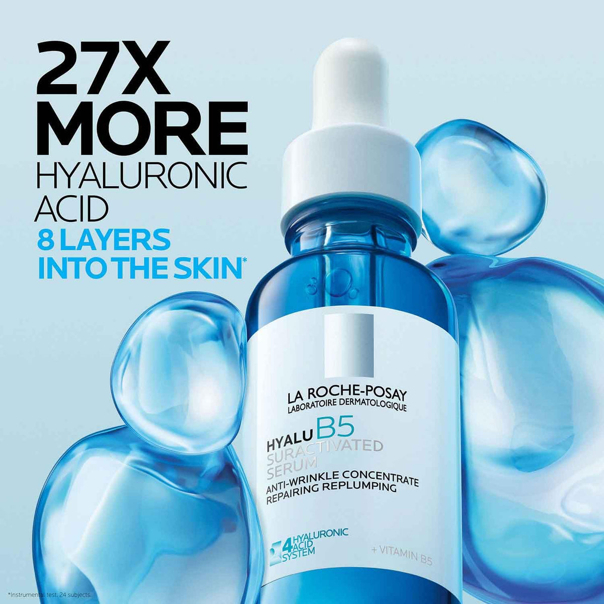 La Roche-Posay dropper dispensing serum texture for quick absorption benefit