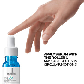 La Roche-Posay conceptual before and after visualization of reduced dark circles