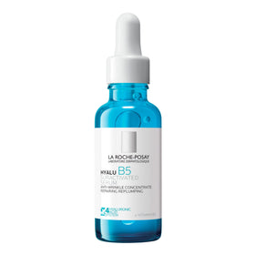 La Roche-Posay front packaging showing serum bottle and brand clarity
