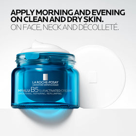 La Roche-Posay in bathroom routine showing everyday moisturizing habit
