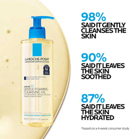 La Roche-Posay ingredient label detail showing niacinamide and shea butter benefits
