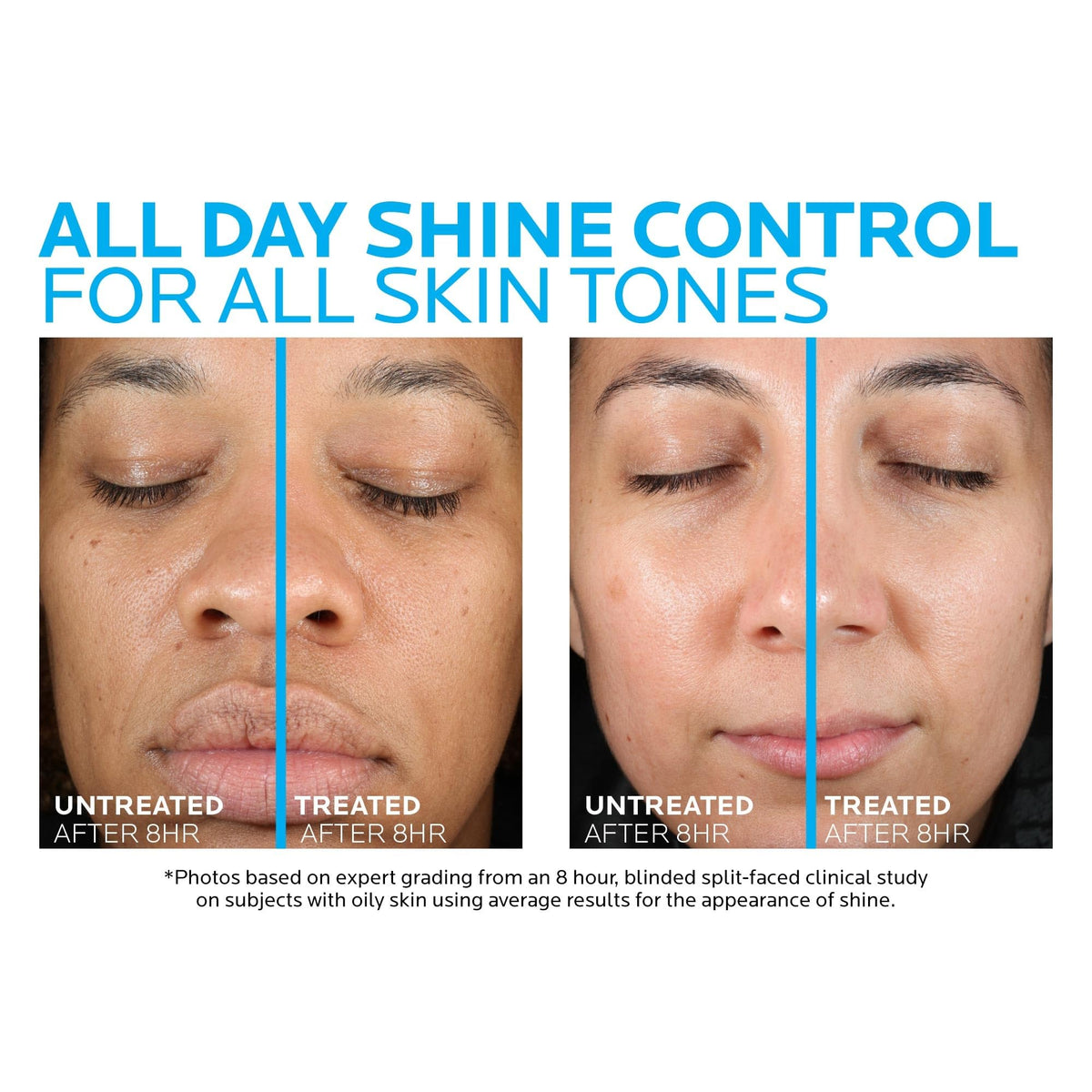La Roche-Posay ingredients label close-up showing active actives for clarity