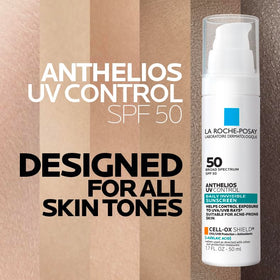 La Roche-Posay label close-up showing key ingredients and clear directions
