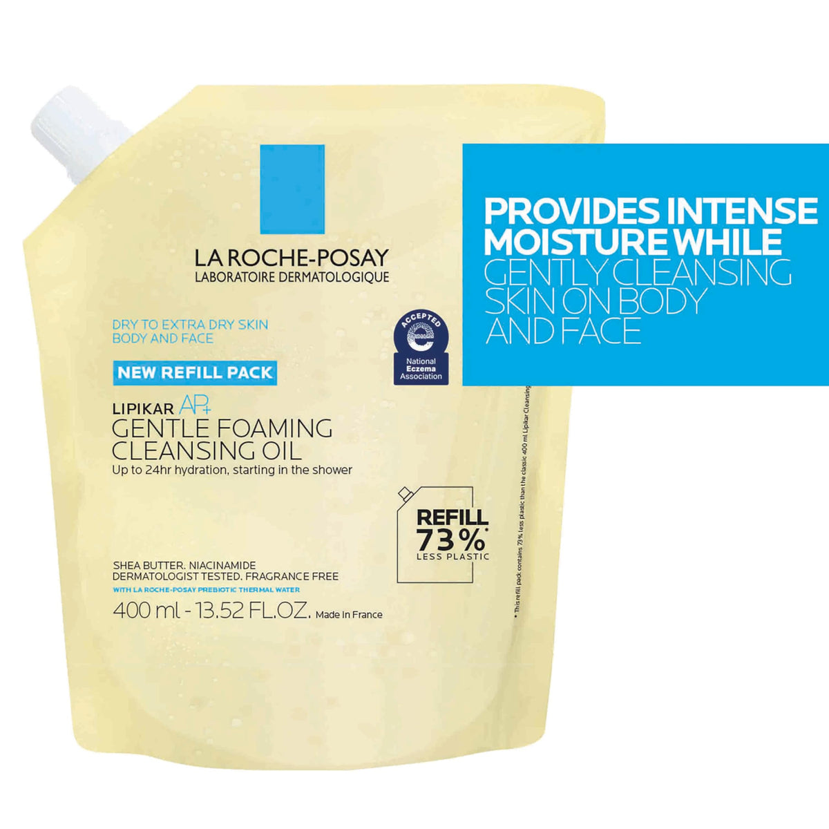 La Roche-Posay used on baby scalp showing safe gentle-care benefit
