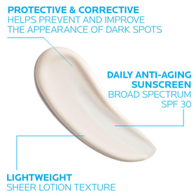 La Roche-Posay creamy texture close-up illustrating fast absorption benefit