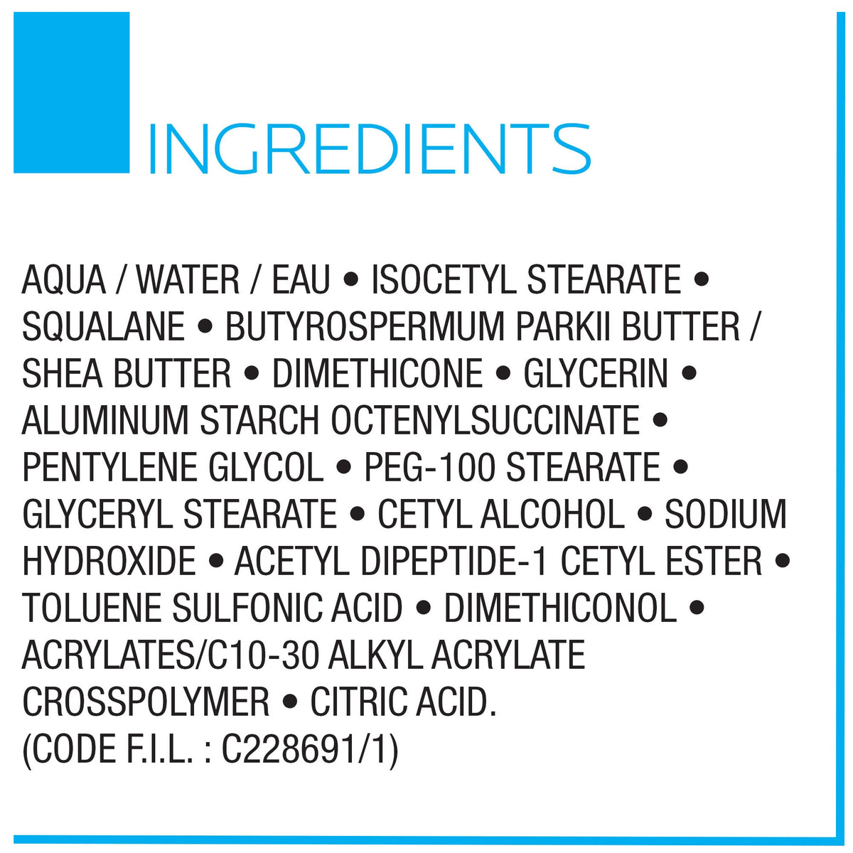 La Roche-Posay moisturizer applied on hand for visible soothing hydration