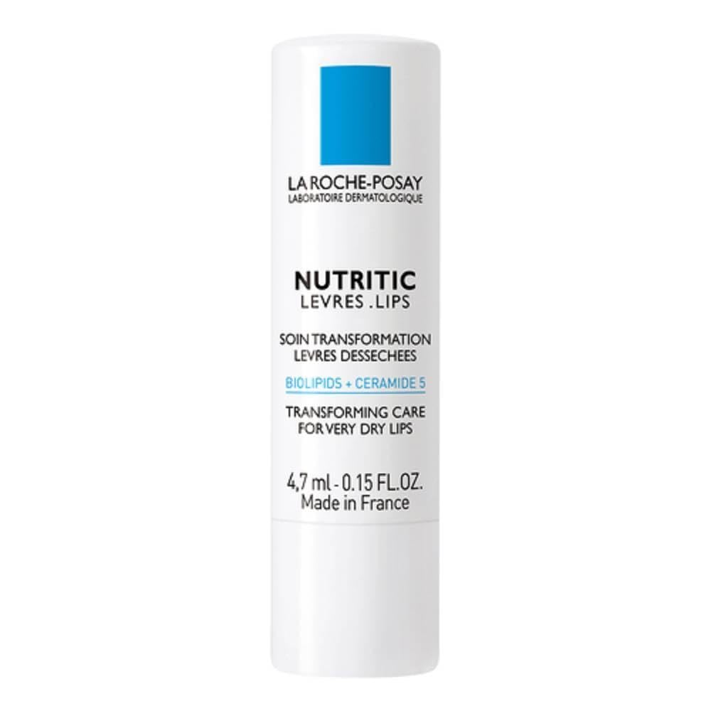 La Roche-Posay front view of balm stick highlighting pocket-ready convenience and soothing benefit