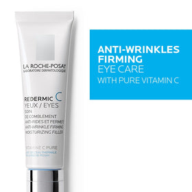 La Roche-Posay jar on bathroom vanity in lifestyle setting, integrates into routine