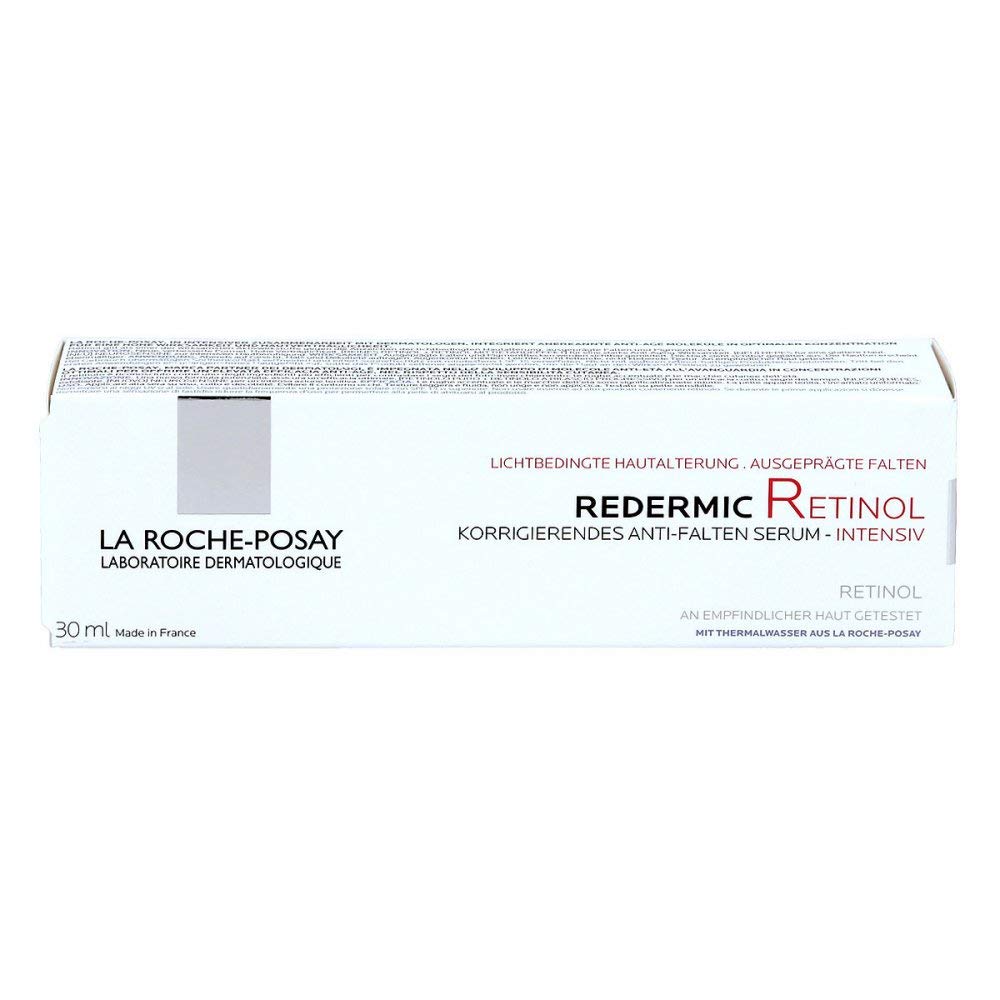 La Roche-Posay product box and ingredient label showing formulation details