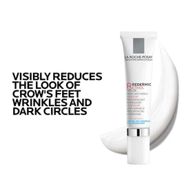 La Roche-Posay creamy texture swiped to show lightweight absorption