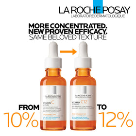 La Roche-Posay dropper dispensing serum, highlighting smooth texture